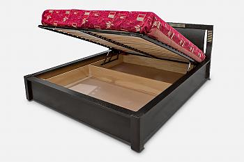 Karina &mdash; one and a half bed with lifting mechanism, wenge