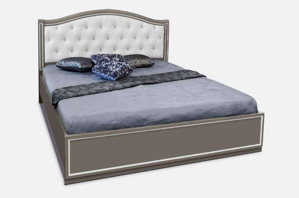 Photo of a double bed "Sofia" with a lifting mechanism 