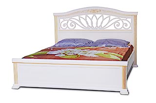 Camellia - double bed made of solid ash